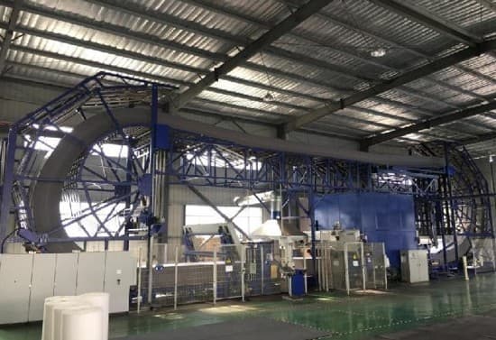 Ringschneidanlage am YUNDY-Standort Chongqing
