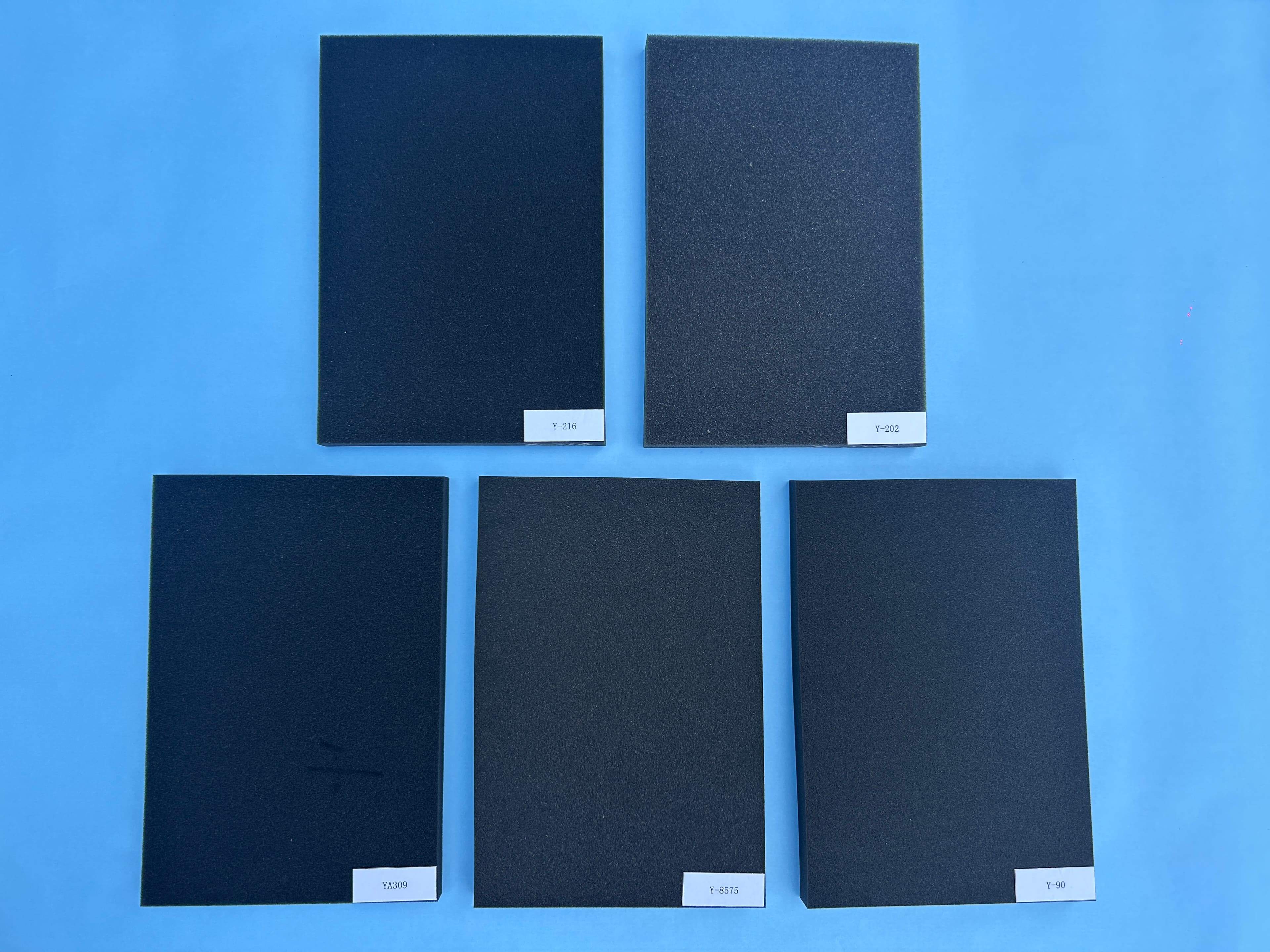 Electronics protection and anti-static foam sheet and ring samples